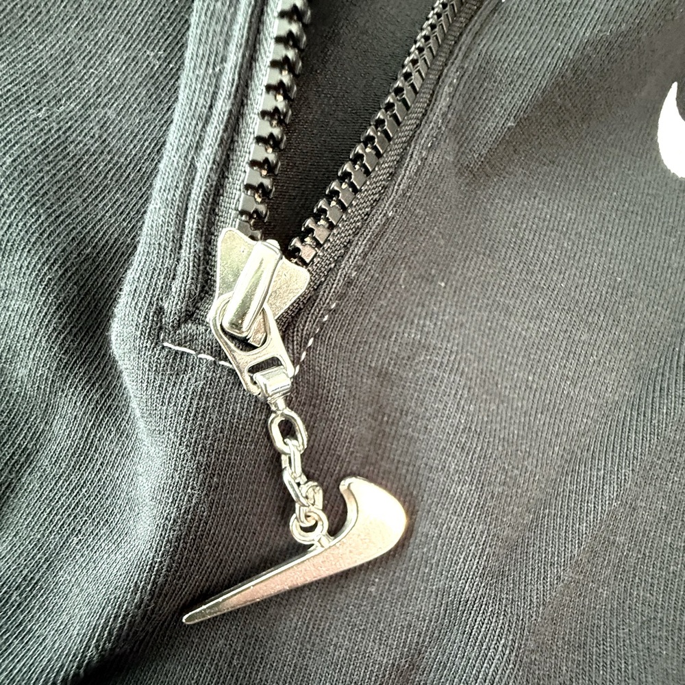 Nike Black Mini Dress with White Swoosh - Picture 10 of 15